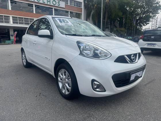 NISSAN MARCH 1.6 SV 16V FLEX 4P MANUAL